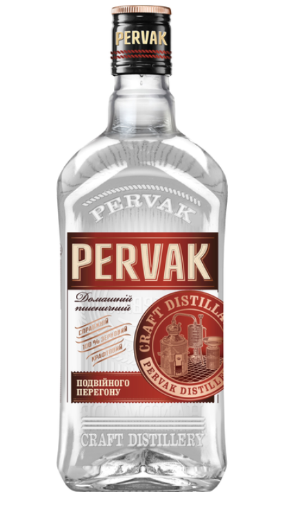 Горілка Первак Домашній Пшеничний 40% 1 л